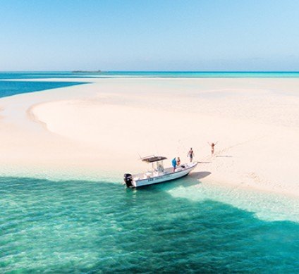 Beach and boat